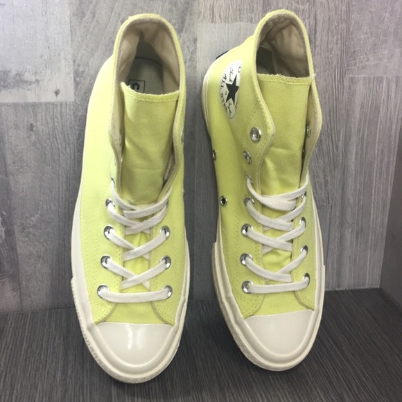 Converse CHUCK 70 HI lt citron/black/egret - Picture 6 of 8
